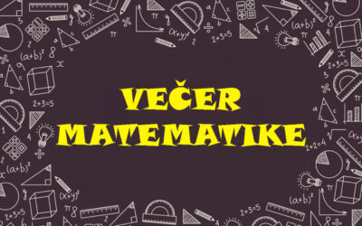 Poziv na “Večer matematike 2024.”