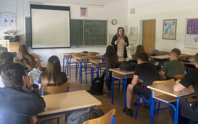 Povodom Festivala znanosti Sveučilišta u Zadru posjetila nas je prof.dr.sc. Z. V. Sambunjak