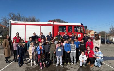 Vatrogasna vježba “Požar u školi”